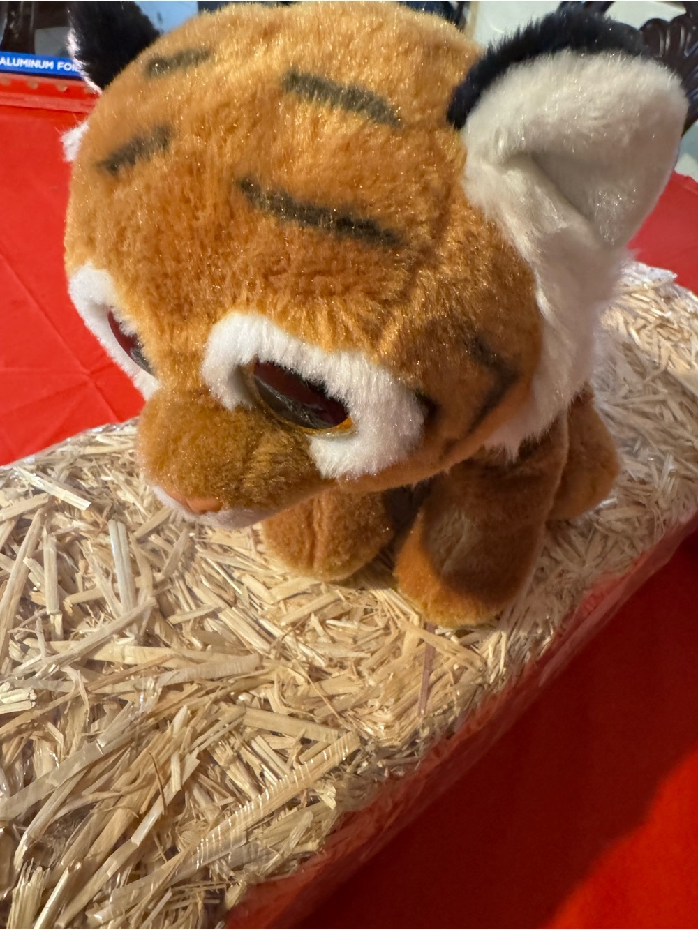 Ty beanie baby Brown and White Tiger Plush (Tiggs)